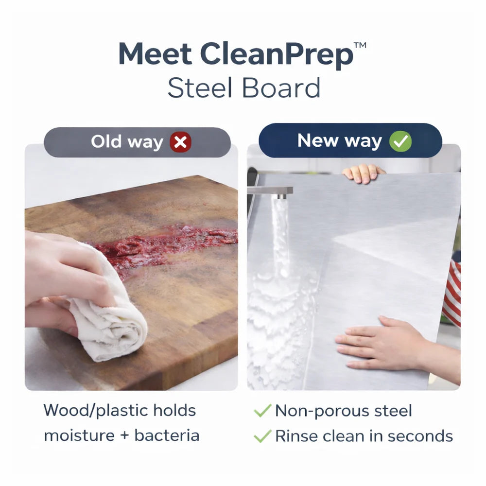 Stainless Steel Prep Board