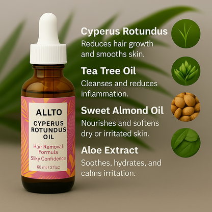ALLTO™ Cyperus Rotundas Oil - Hair Reduction Oil