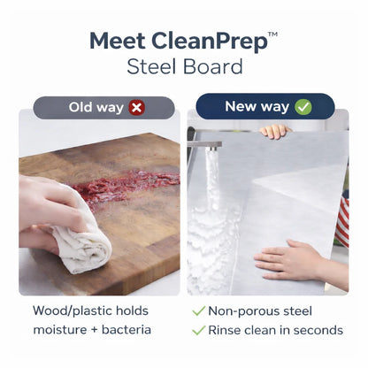 Stainless Steel Prep Board