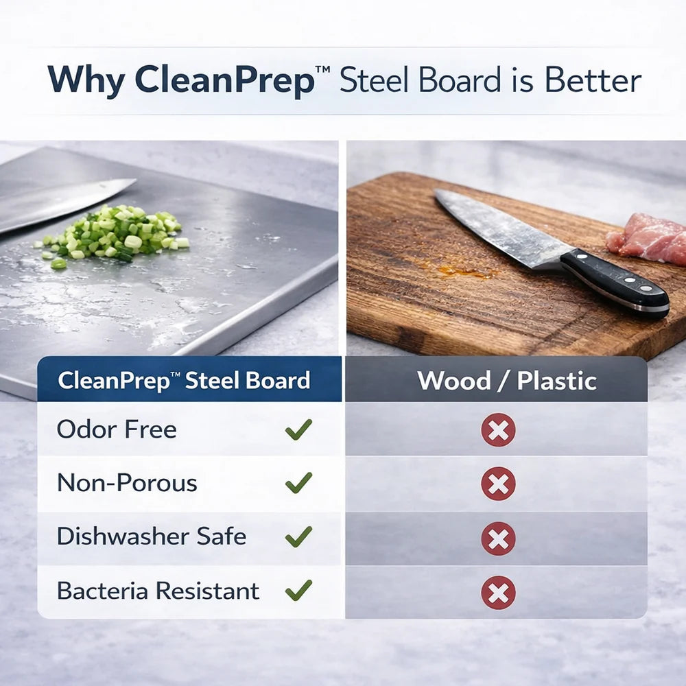 Stainless Steel Prep Board