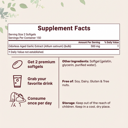 Aged Garlic Extract-odorless