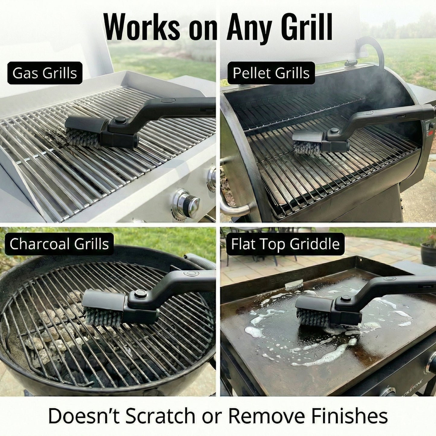 60 Second - Electric Rotary Grill Brush