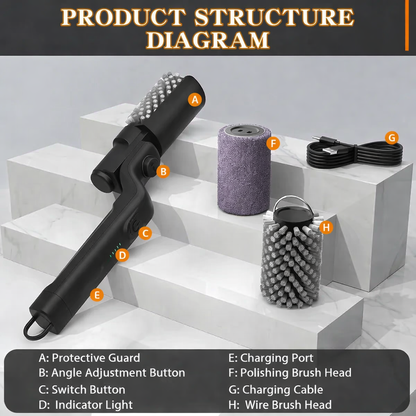 60 Second - Electric Rotary Grill Brush